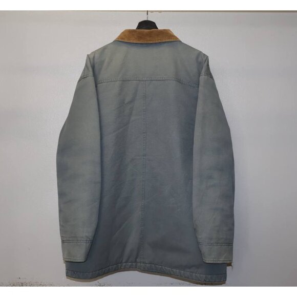 LL Bean Barn Chore Field Jacket Coat Mens XL Green Thinsulate Quilted Lining - Picture 13 of 13